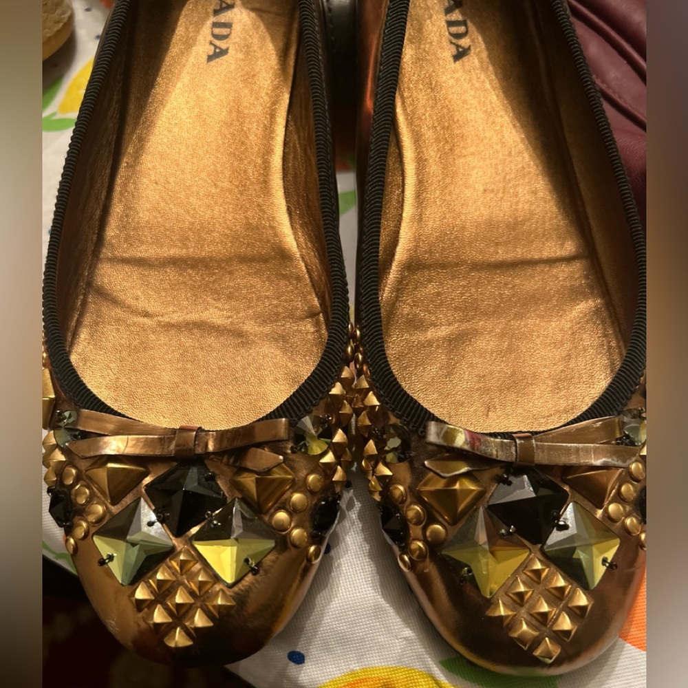 Prada doll shoes sz8.5